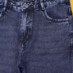 V-Mart Girls Regular Fit Mid-Rise Light Fade Jeans image 3