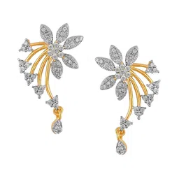 Nirali Creation Artificial Stones Studded & Beaded Mangalsutra With Earrings image 2