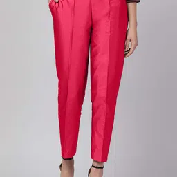 Moda Rapido Women Floral Relaxed Easy Wash Trousers-image-46