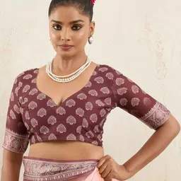 TIRA Silk Blend Saree image 4