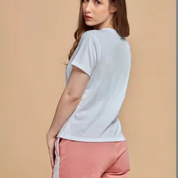 METALHAWK Women Typography Printed T-shirt image 5