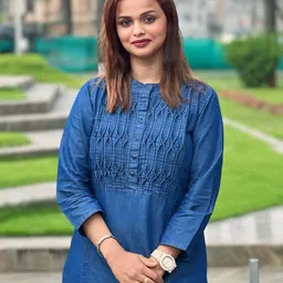 SK Creation Cotton Mandarin Collar Straight Kurta image 4