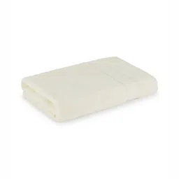 Boutique Living India Cream-Coloured 1 Cotton 550 GSM Bath Towel-picture-24