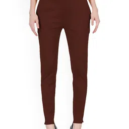 MIXFIT Women Slim Fit Mid-Rise Trousers-image-94