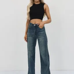 Aadvi Fashion Women Jean Relaxed Fit Light Fade Jeans-picture-29