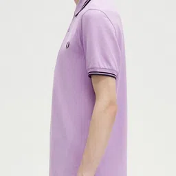 Fred Perry Men Polo Collar Applique T-shirt image 3
