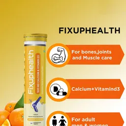 Fixuphealth Calcium Vit D3 Tablets 20 Tablets With Glutathione Tablets 15 Tablets image 5