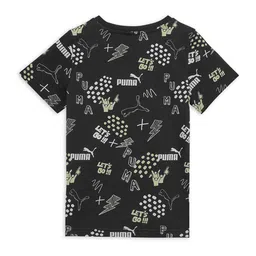 Puma Kids Brand Logo Printed Pure Cotton T-shirt image 3