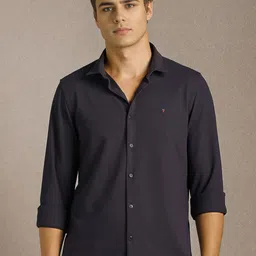 Louis Philippe Sport Spread Collar Slim Fit Shirt-picture-32