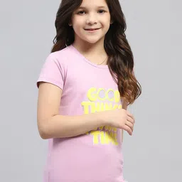 Monte Carlo Girls Pack of 2 Typography Printed Top image 3