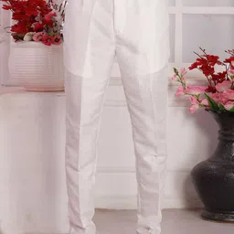 Arihant Rai Sinha Geometric Embroidered Sequinned Pure Silk Straight Kurta With Trousers image 2