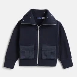 Chicco Girls Open Front Spread Collar Jacket-picture-37