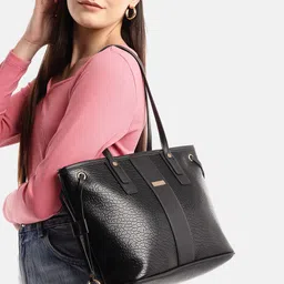 Mast & Harbour Textured Structured Shoulder Bag-picture-22
