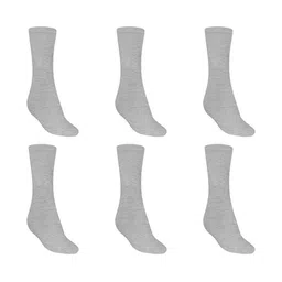 MUKHAKSH Girls Pack Of 6 Calf Length Socks-picture-25
