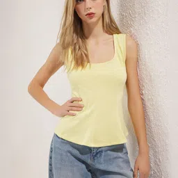 Trendyol Women Square Neck Top-image-0