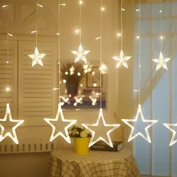 ENORMITY Yellow Star Shaped String Lights image 5