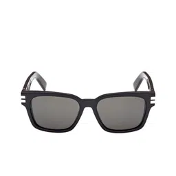 Ermenegildo Zegna Men Square Sunglasses with UV Protected Lens EZ0237 55 01A image 4