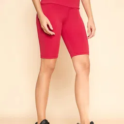 COLOR CAPITAL Pack Of 3 High Rise Above Knee Gym Tights image 3