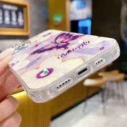 CASE CREATION Floral Printed iPhone 15 Pro Back Case Mobile Accessories image 4