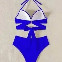 GRB FASHIONS Halter-Neck Swim Bikini Set image 4
