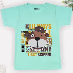 Billion Boys Printed Bio Finish Applique T-shirt-image-67