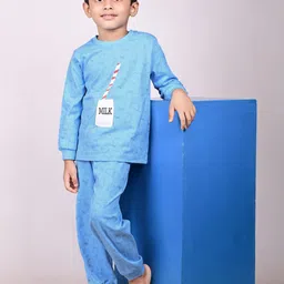 Dear to Dad Boys Printed T-shirt with Trousers-picture-53