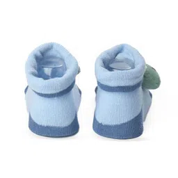 KICKS & CRAWL Infants Pack Of 2 Patterned Cotton Socks image 2