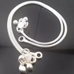 AamNa Enterprises Silver-Plated Anklet image 4