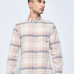 SF JEANS by Pantaloons Men Tartan Checks Checked Casual Shirt-picture-21