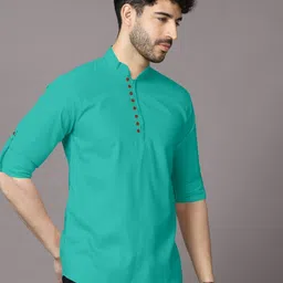 VTEXX Men Thread Work Kurta image 2