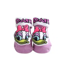 Yellow Bee Infant Girls Printed Cotton Ankle-Length Socks image 5