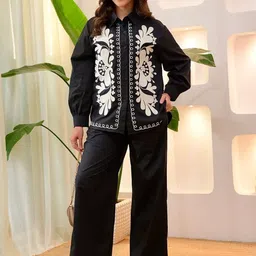 BAESD Printed Shirt With Trousers Co-Ords-image-22