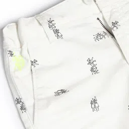 U.S. Polo Assn. Kids Boys Printed Pure Cotton Chino Shorts image 4