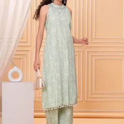 JC4U Embellished Tunic With Trouser Co-Ords image 3