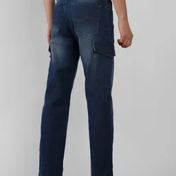 Dennis Lingo Men Relaxed Fit Light Fade Stretchable Jeans image 3