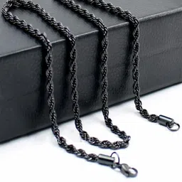 Thrillz Men Silver-Plated Stainless Steel Chain-picture-14