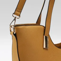 Allen Solly Colourblocked Structured Shoulder Bag image 3