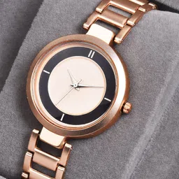 SWADESI STUFF Women Dial & Straps Analogue Watch W312 ROSEGOLD-picture-13