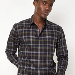 max Men Checked Casual Shirt-picture-34