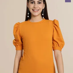 Tromko Puff Sleeve Top-picture-35