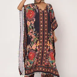 SWI Stylish Printed Top With Trousers Co-Ords-picture-41