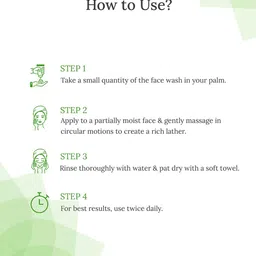 Kulsum's Kaya Kalp Set Of 2 Papaya Face Wash For Dirt Removal - 50 ml Each image 2