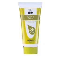 Jiva Set Of 3 Olive Cream For Prevents Pimples - 50g Each image 2