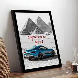 Art Street Multicoloured & Black Single Piece MDF Other Wall Photographs image 4