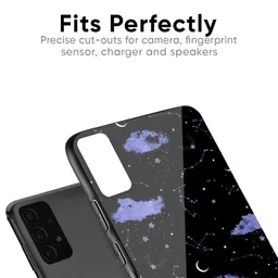 QRIOH Constellations Glass Case for Samsung Galaxy A33 5G Case Mobile Accessories image 5