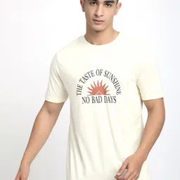 R&B Men Graphic Printed Round Neck Cotton T-shirt-picture-10
