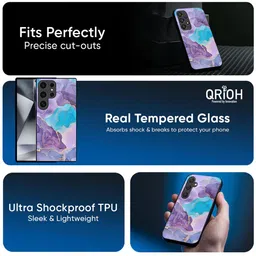 QRIOH Abstract Printed Samsung Galaxy F15 5G Back Case Mobile Accessories image 4