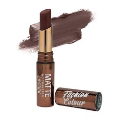 Fashion Colour Platinum Matte No Transfer Long Lasting Lipstick- 3.8 g- Iced Amethyst 608-picture-21
