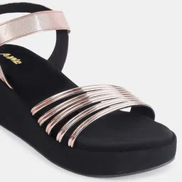 AIWIE Women Strap Detailing Wedge Heel Sandals image 4