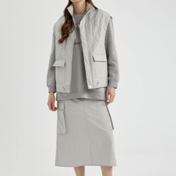 DeFacto A Line Midi Skirt-picture-19